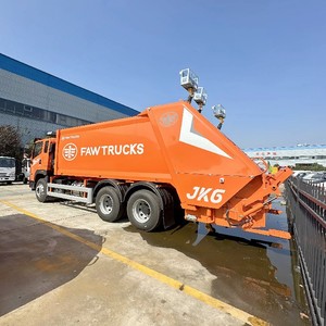 Camion à ordures compacteur FAW 6X4 20m3 à bas prix, camion de collecte des déchets 20CBM - Product Image 2