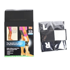 Qingge Leg <b>Protector</b> One Size Fits All For Running Basketball Support Compression Relief Pain Lower <b>Back</b> - Product Image 5