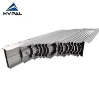 Glissières de tiroir d'armoire de cuisine HVPAL Rail télescopique de charge robuste de 50kg pour table à manger pliable et coulissante