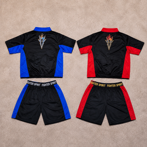 Men Windbreaker Jacket <strong>Short</strong> Sleeve <strong>Shorts</strong> Set, Yellow &amp; Black Wind Proof Tracksuit, Windbreaker <strong>Short</strong> Set With Sample Service - Product Image 2