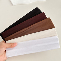 Élastiques à cheveux souples personnalisables avec logo, bandeaux de sport absorbants pour l'entraînement, la course et le yoga, ensembles de bandeaux et chouchous pour cheveux