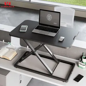 Support de table à montage en V réglable, <span class=keywords><strong>meuble</strong></span> <span class=keywords><strong>pour</strong></span> ordinateur <span class=keywords><strong>portable</strong></span>, support de bureau - Product Image 1