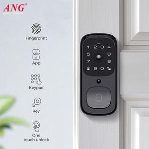 スマートロックとカメラのドアベル3-in-1リアルタイムモニタリング屋外指紋デジタルロックDeadbolt Cerradura Inteligente - Product Image 6