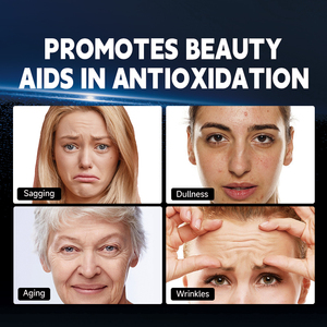 Complément alimentaire anti-âge et antioxydant à base de truffe noire de <span class=keywords><strong>salamandre</strong></span> géante en gélules molles pour le soin de la peau des adultes, amélioration des rides, 0,7 g de gélules molles - Product Image 4