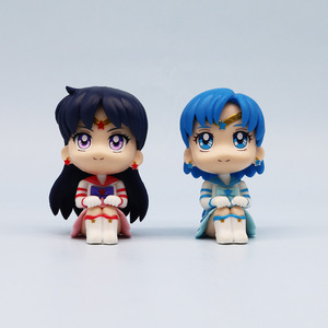 6 pz/set Q versione <span class=keywords><strong>Anime</strong></span> marinaio luna cartone animato modello di ornamento Action Figure - Product Image 4