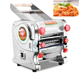 プレス機パスタメーカーを作る電気麺麺切断機生地ローラー商用利用