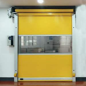 Özel Yapım PVC Yüksek Hızlı Panjur Kapı Rüzgar Geçirmez ve Depolara Uygun - Product Image 4