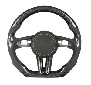 Volante de Cuero y Fibra de Carbono con LED Calefactable Personalizado para <span class=keywords><strong>Mazda</strong></span> 3, 6, CX-30, CX-3, 2019, 2020, 2021, 2022, <span class=keywords><strong>2023</strong></span>, 2024, 2025, 2026 - Product Image 5