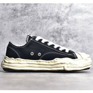 Zapatillas de Lona Negras de Lujo de Caña Baja 2026 para Hombre, Diseño Mmy Canvas, Zapatillas de Lona de Lujo de Diseñador Mason Mihara YASUHIRO - Product Image 4