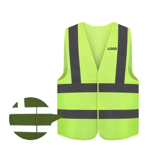 High Visibility Safety Vest High Vis Clothes Reflective Safety Vest Construction Apparel Safety Clothing High Visibility Vest