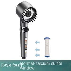 Pommeau <span class=keywords><strong>de</strong></span> douche à main à sortie unique puissant avec filtre finition chromée économie d'eau à haute pression pour <span class=keywords><strong>salle</strong></span> <span class=keywords><strong>de</strong></span> <span class=keywords><strong>bain</strong></span> cuisine et toilettes - Product Image 5