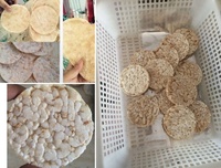 Machine de fabrication de gâteaux de riz, de céréales, de snacks, de qualité alimentaire
