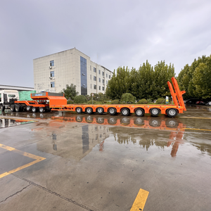 Camión de Plataforma Baja de 25-30 Toneladas, 3 Ejes, para Carga de Contenedores, Semirremolque de Plataforma Baja, BAIPING TRUCK Mechanical - Product Image 2