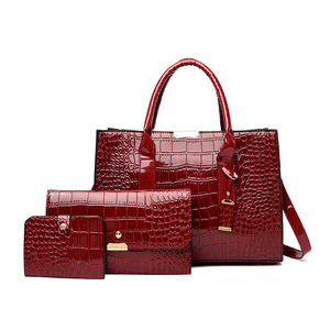 New Lady <b>Set</b> Bags Outdoor PU Leather Women's Shoulder Bag Messenger Bags <b>Waterproof</b> Elegant Large Capacity - Product Image 3