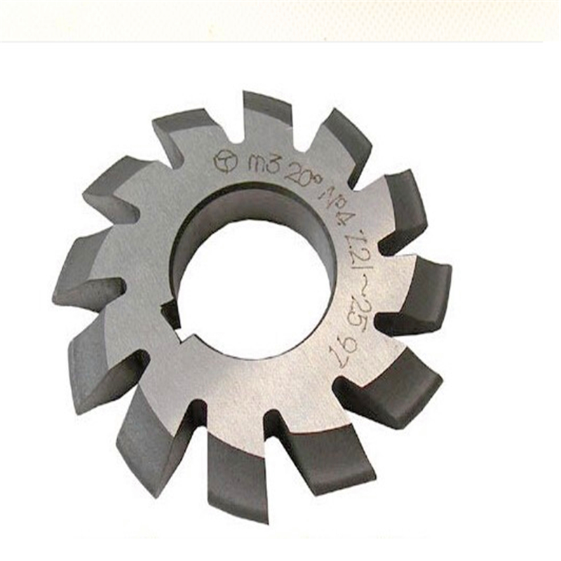 8 Stuks Gear Cutter Hoge Snelheid Staal Frees 20° Druk Hoek - M1.5 5mm X 6mm