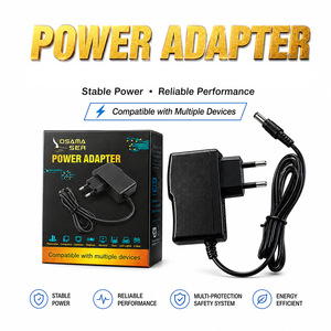 OSAMA SER 12V 1A Power <b>Adapter</b> DC Output Universal AC/DC Switching Supply Stable Reliable Power Adaptor Protection Safety System - Product Image 1
