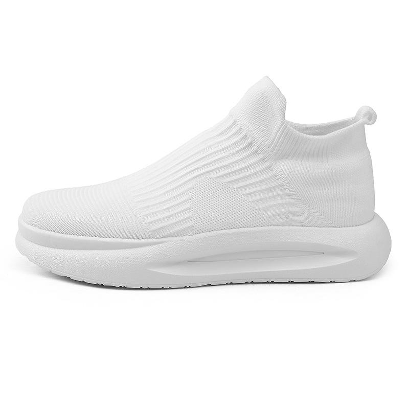 รองเท้าผู้ชายผ้าฝ้ายสีขาวรุ่น 311