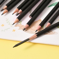 Ensemble de crayons à dessin professionnels de 21, 31 et 46 pièces avec boîte en PP et accessoires pour étudiants et artistes