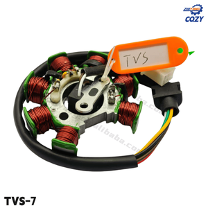 Bobine de stator de générateur de pièces de <span class=keywords><strong>moto</strong></span> Hero pour <span class=keywords><strong>moto</strong></span> TVS125, bobine de magnéto pour moteur TVS, pièces de rechange pour générateur TVS - Product Image 3