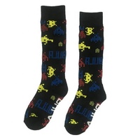 Chaussettes de randonnée en laine mérinos pour femmes-Équipage de manchettes hautes thermiques avec motifs amusants, chaudes pour le trekking et les sports de plein air