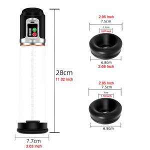 Air Pressure Device Electric Penis Enlarge <b>Vacuum</b> <b>Pump</b> with Rechargeable Automatic - Product Image 2
