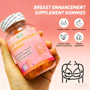 Gomitas para Aumento de <span class=keywords><strong>Busto</strong></span> Naturales de Marca Privada OEM, Seguras para Adultos, que Aumentan el Volumen, Levantan y Reafirman el <span class=keywords><strong>Busto</strong></span> Caído - Product Image 4