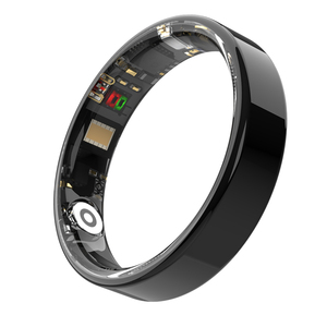 Anello Smart per il Monitoraggio della Frequenza Cardiaca, Sottile, Regolabile, in Acciaio, Impermeabile IP68 - Product Image 1