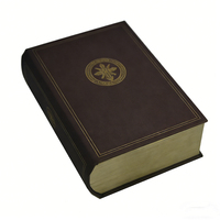 Caja de Regalo Magnética de Cartón Rígido para Embalaje de Ropa, Diseño de Color con Logotipo Personalizado de Lujo, Caja Decorativa con Forma de Libro Falso