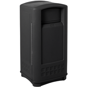 Cestino per rifiuti Landmark Jr 132 L Nero per uso esterno - Product Image 2