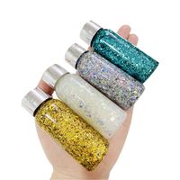 Paillettes pour les yeux, les ongles, les cheveux, le corps, le visage, gel, paillettes de sirène, fard à paupières, maquillage théâtral, festival, fête, cosmétiques, plante naturelle, 42g