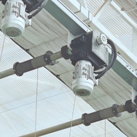 Serre agricole à portées connectées, directement de l'usine, avec système hydroponique avancé pour l'agriculture commerciale