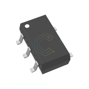 Composants électroniques de circuit logique IC inverseur Schmitt 1 canal 1 entrée 5TSSOP, SC 70 5, SOT <span class=keywords><strong>353</strong></span> 74AHCT1G14GW-Q100, Original One S - Product Image 1