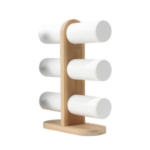 Новое предложение, партиями по 3 слой бамбукового волокна и черный браслет часы заколка для волос Веревка для изготовления украшений дисплей стойки опора - Product Image 5