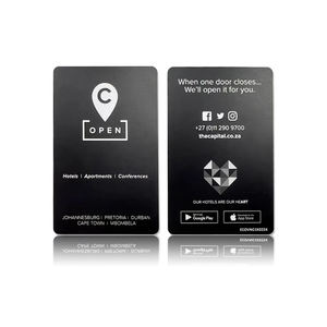 Hotelkamerkaart sleutelhanger visitekaartje PVC mini-tag gecodeerd magnetisch RFID NFC lidmaatschap betalingsfuncties aanpasbaar waterdicht - Product Image 1