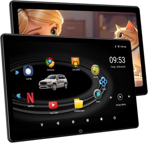 Moniteur d'appuie-tête Android 14 pouces Incell, écran tablette 2K pour siège arrière, lecteur vidéo automobile, prend en charge Netflix/YouTube/<span class=keywords><strong>Facebook</strong></span> Mirror Link - Product Image 6