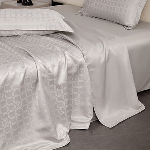 Parure <span class=keywords><strong>de</strong></span> lit 100 % coton blanc 300 fils/cm² en satin Jacquard « Château dans le ciel », douce, lisse et luxueuse, sur mesure, vente en gros - Product Image 6