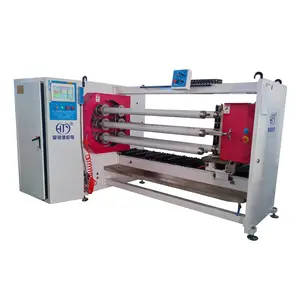 HJY-QJ06 6 Shafts Tape Cutting Machine For 1 Inch Paper Core