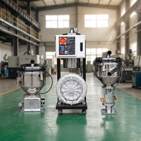 Baijie - Cargador Automático al Vacío de Dos Cubetas con Logotipo Personalizado, Motor Inductivo de 7.5KW 10HP, 1000kg/h, Control Táctil, Resina Plástica, 380V