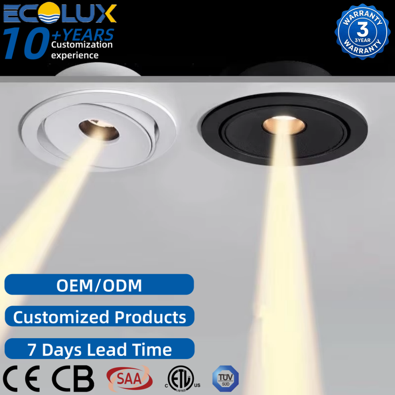 Ecolux CE Adjustable Anti Glare LED