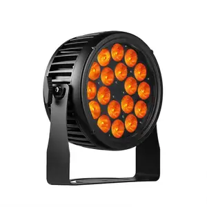 Hoge Kwaliteit Ip65 18X20W Rgbwa + Uv Led Par Can Wall Washer Evenement Show Garden Park Bridge Scenic Podium Waterdicht Led Par Light