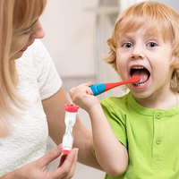 Sablier à brossage personnalisé sablier 30 secondes 1/3/5 Min échiquier de bureau en plastique pour enfant minuterie de jeu d'une minute