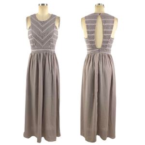 Vestido de gasa de encaje con espalda abierta a la moda europea y americana 2021 para mujer - Product Image 4