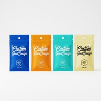 Sachets Mylar Personnalisés Imprimés pour Emballage Individuel de Tubes, Cartouches, Stylos et Rouleaux de 1ml et 3ml