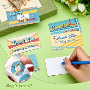Custom Printed <b>Roll</b> Kraft Paper & <b>Cardboard</b> Waterproof Labels for Gift Packaging Boxes - Product Image 4