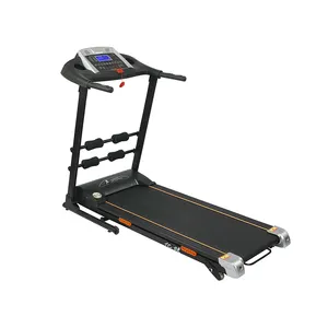 Cinta de correr plegable para Fitness y ejercicio, caminadora motorizada de buena calidad, color negro, 1260x420MM