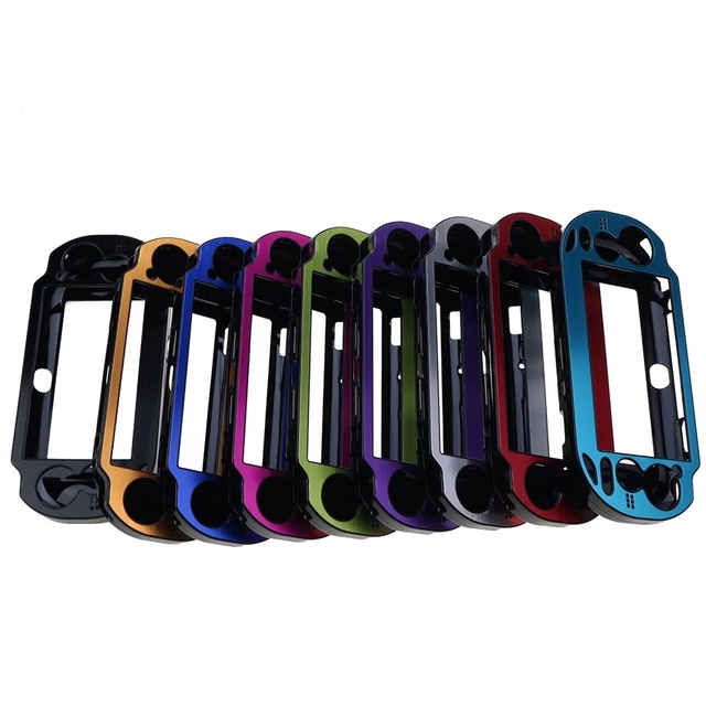 Aluminium and Plastic Hard Case Cover Protective Skin Shell for PSV Compatible with PS Vita 1000 Repair Parts