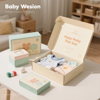 Caja de Cartón Corrugado para Envíos Postales con Logotipo Personalizado de Lujo, Caja de Embalaje para Productos para Bebés