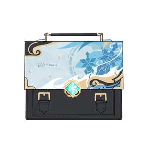 Personalizado Genshin Impact itabag Jk uniforme Lolita Cambridge bolso Pu bolso portátil Stachelbags Crossbody mochila Impresión de dibujos animados - Product Image 6