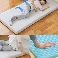 Surmatelas en mousse à mémoire de forme SUREWALHOME, taille complète, avec housse amovible et lavable, surmatelas pour lit