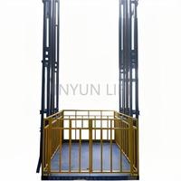 Ascenseur hydraulique à quatre poteaux de 300 kg, 500 kg, 800 kg, 1000 kg, élévateur électrique à deux poteaux pour centre commercial et entrepôt